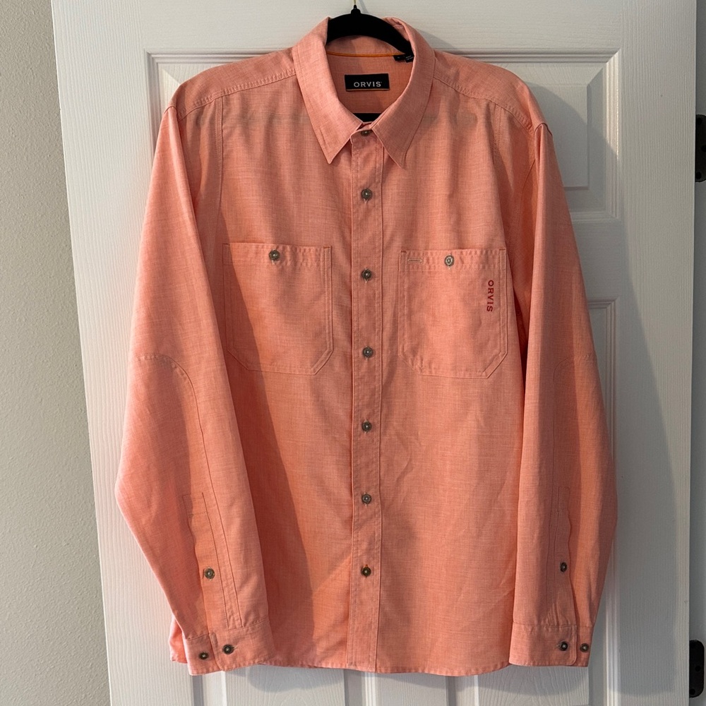 Orvis Coral Long Sleeve Shirt